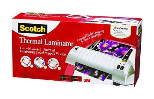 Scotch TL-901 Thermal Laminator with 20 Letter-Size Pouches - Laminator - heat laminator - 9 in