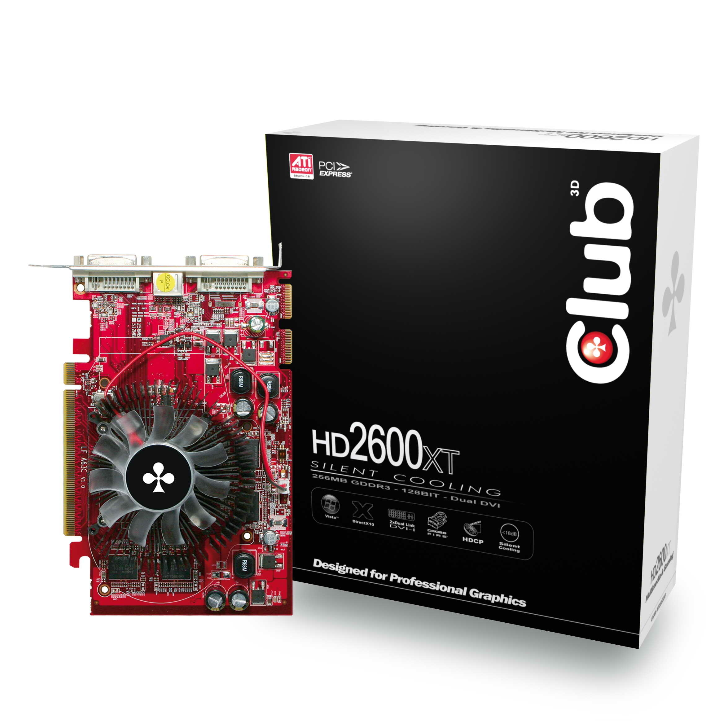 CLUB3D CGAX-XT266ZDD graphics card GDDR3 image 1