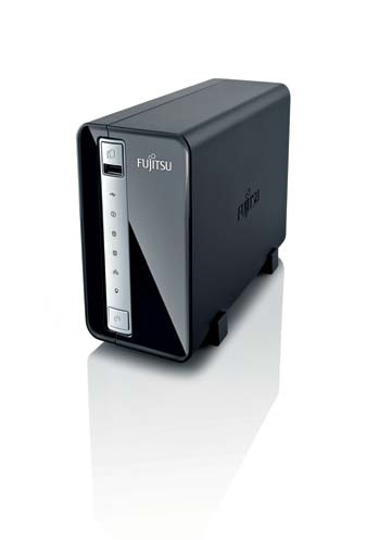 Fujitsu CELVIN NAS Q700 2TB Marvell 6281 0.5 GB DDR2 HDD Black, Silver