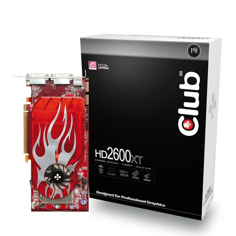 CLUB3D HD 2600XT DDR4 256 MB GDDR4
