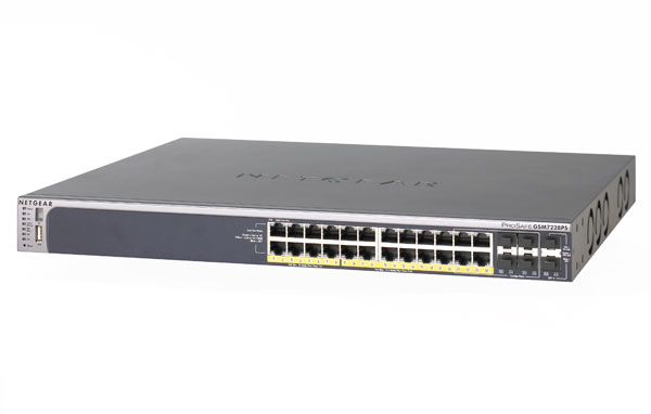 NETGEAR GSM7228PS-100EU network switch Managed L2+ Power over Ethernet (PoE) 1U Grey