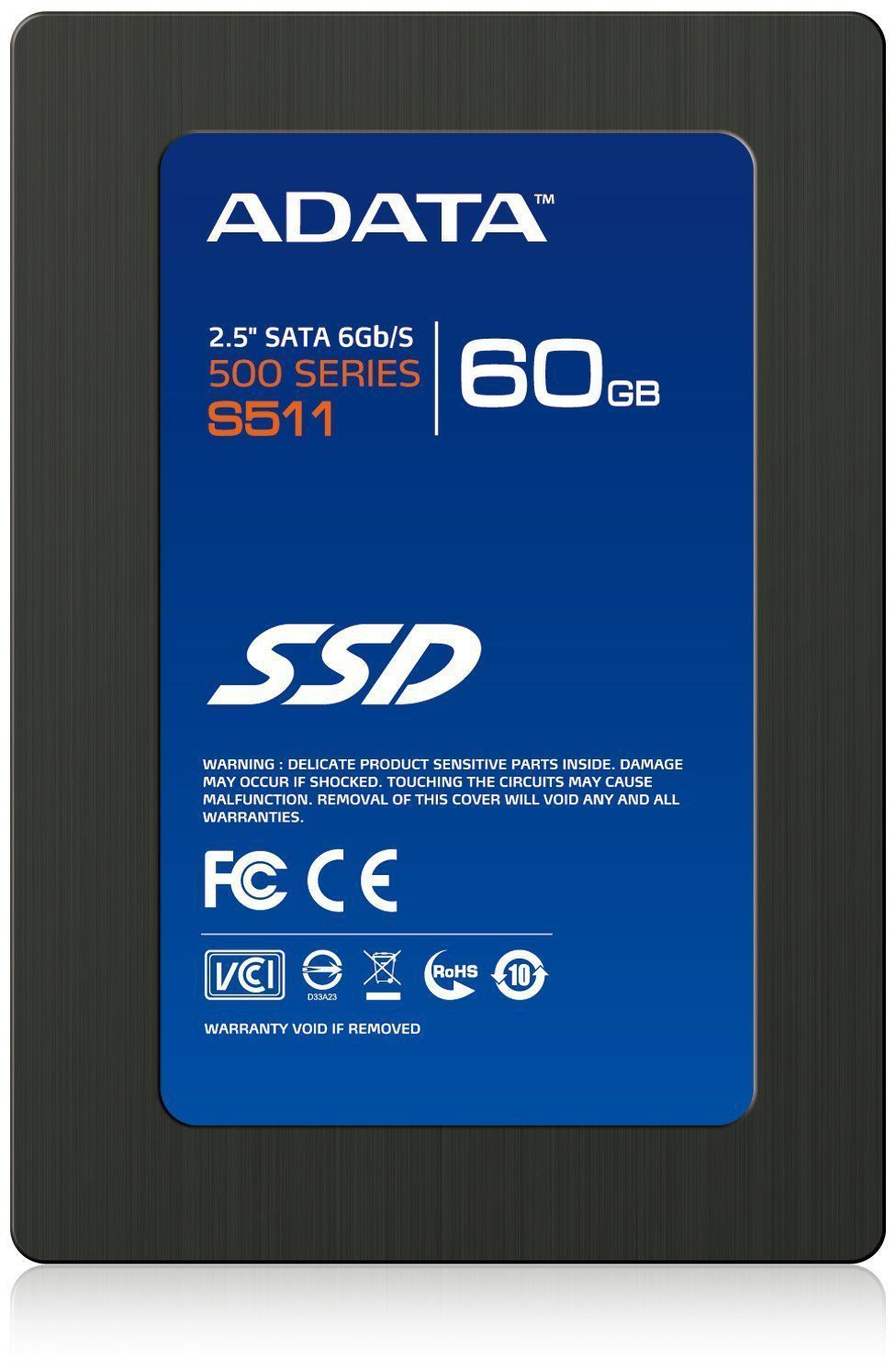 ADATA S511 60 GB 2.5" Serial ATA III MLC