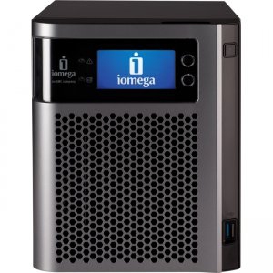 Iomega StorCenter px4-300d Intel Atom® 2 GB 4 TB Black