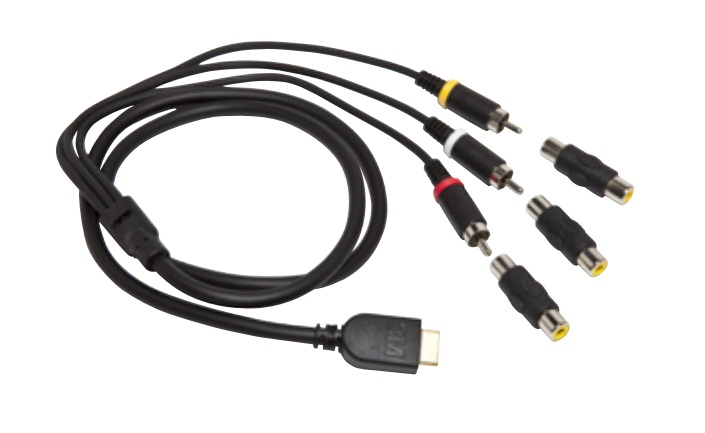 3M 78-6972-0031-5 video cable adapter RCA Black