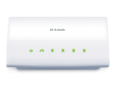 D-Link DHP-346AV network switch White