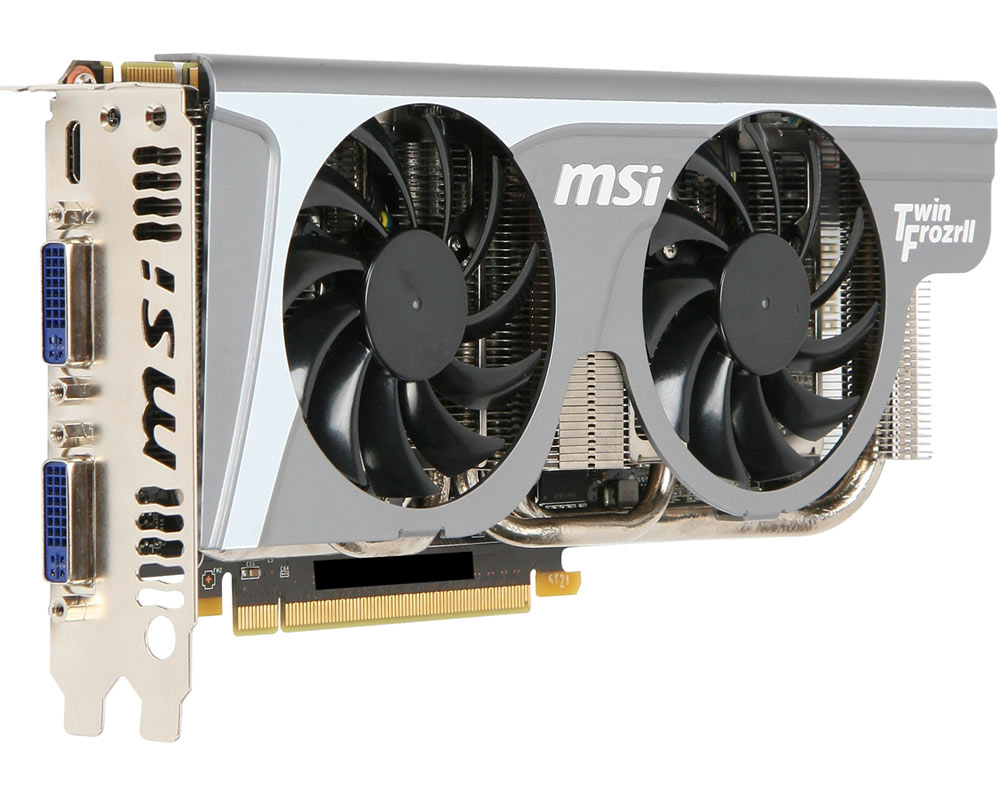 MSI N560GTXTITWINFROZROC graphics card NVIDIA GeForce GTX 550 Ti 1 GB GDDR5