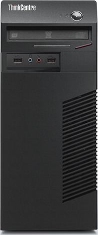Lenovo ThinkCentre M70e Intel® Core™2 Duo E7500 1 GB DDR3-SDRAM 250 GB Windows 7 Professional Tower PC Black