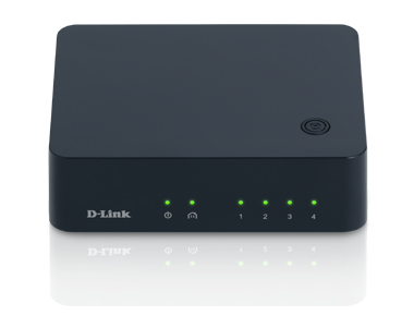 D-Link DHP-540 network switch Black
