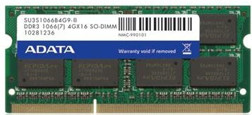 ADATA Supreme memory module 4 GB 1 x 4 GB DDR3 204-pin SO-DIMM