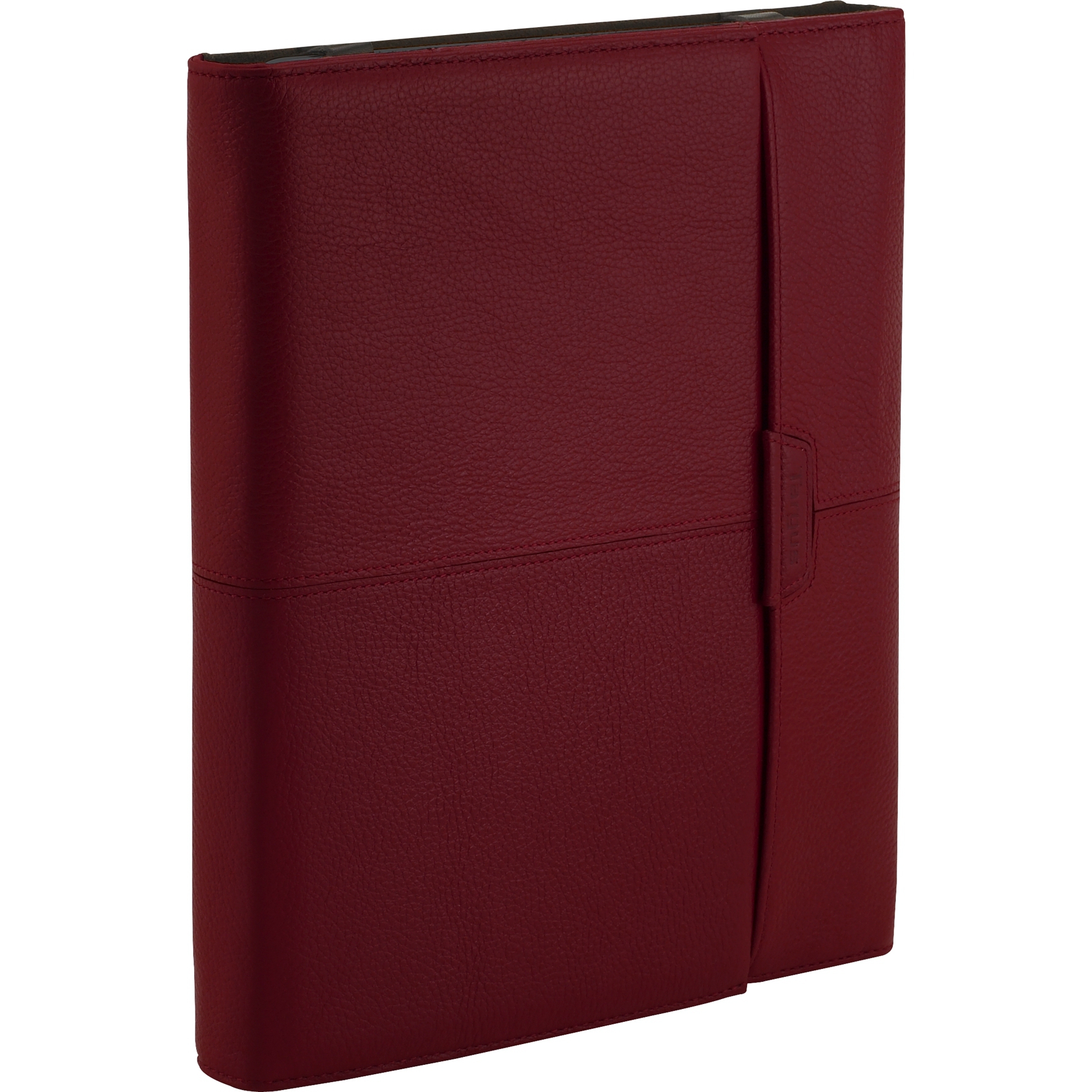 ZIERRA LEATHER PORTFOLIO FOR KINDLE 3 RED/BRWN