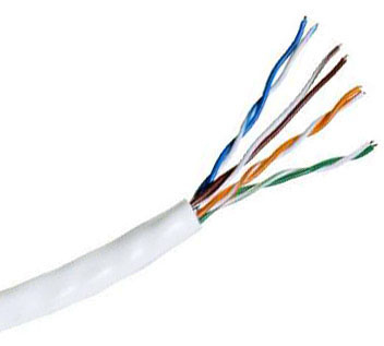APC 1000ft Cat5e UTP networking cable White 304.8 m
