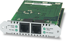 Allied Telesis Port Interface Card (PIC), 2x VOIP (FXS) röstnätverksmoduler