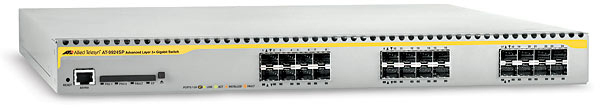 Allied Telesis 24 SFP slot Gigabit Ethernet L3 Switch Managed Silver