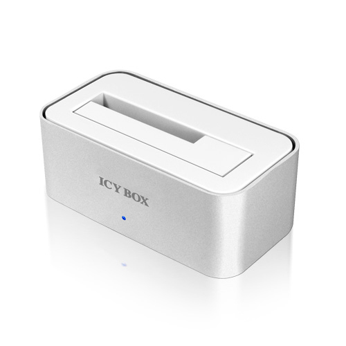 ICY BOX IB-111StU3-Wh USB 3.2 Gen 1 (3.1 Gen 1) Type-A Silver, Vit