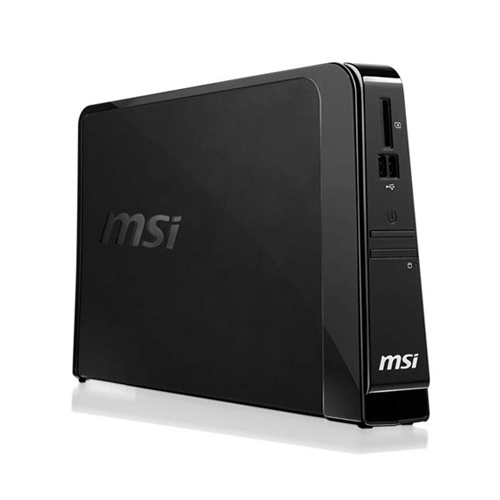 MSI Wind Box DE220-003FR Intel Atom® D510 2 GB DDR2-SDRAM 320 GB AMD Mobility Radeon HD 4330 Linux PC Black