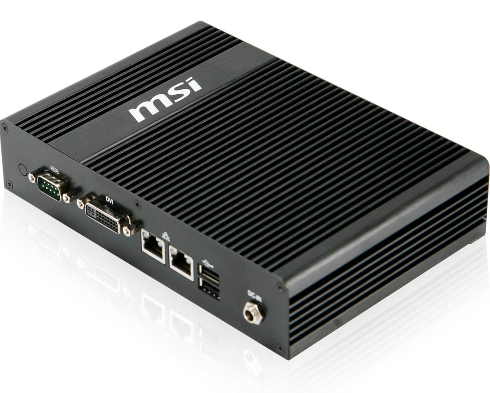 MSI Wind Box 9A19-2716 Intel Pentium Mobile N270 1 GB DDR2-SDRAM 160 GB HDD SFF Mini PC Black