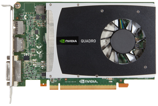 HP WS094ET graphics card NVIDIA Quadro 2000 1 GB GDDR5 image 2