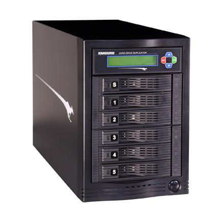 iStorage Kanguru KCLONE-5HD-TWR duplicatore multimediale Duplicatore HDD Nero 5 copie