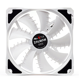 Zalman ZM-SF3 computer cooling system Computer case Fan 12 cm White image 1