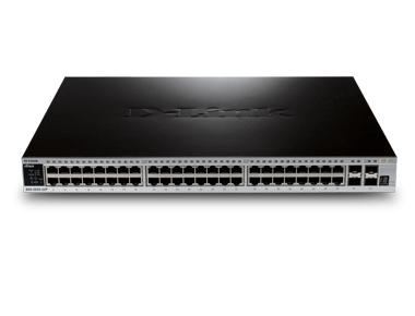 D-Link DGS-3620-52P-EI L3 Power over Ethernet (PoE) Black