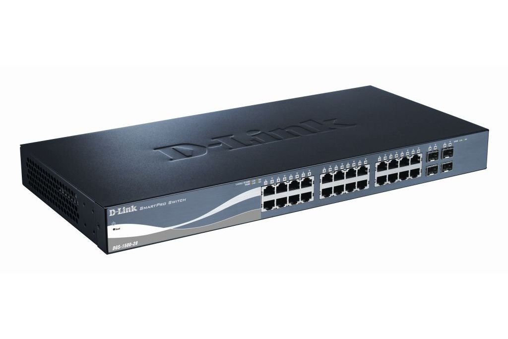 D-Link DGS-1500-28 network switch Managed Silver