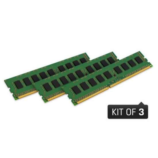 Kingston Technology System Specific Memory KTA-MP1066SK3/6G memory module 6 GB 3 x 2 GB DDR3 240-pin DIMM ECC