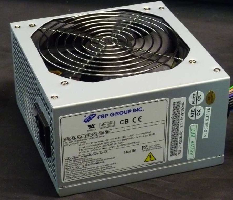 FSP FSP350-60EGN power supply unit 350 W 24-pin ATX ATX Grey