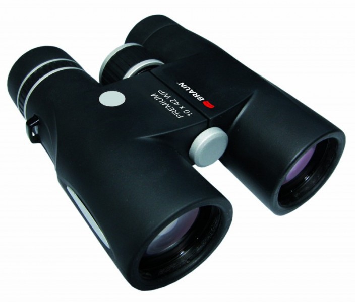 Braun 10x42 WP binocolo Nero