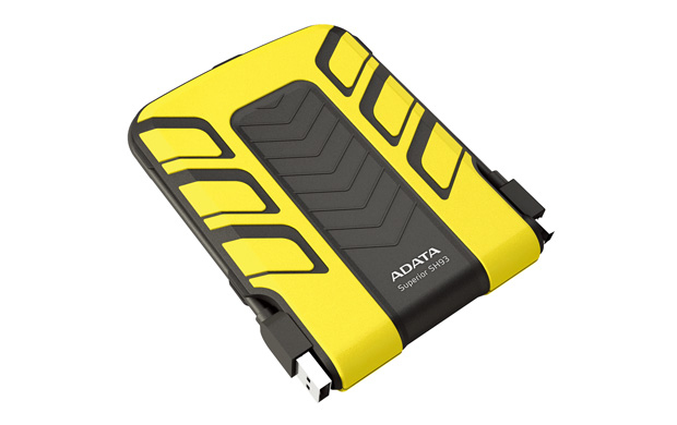 ADATA 1TB SH93 external hard drive 2.5" USB 2.0 Yellow
