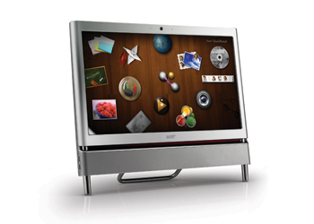 Acer Aspire PW.SGBE2.049 All-in-One PC/workstation Intel® Core™ i5 i5-2400S 61 cm (24") 1920 x 1080 pixels 8 GB DDR3-SDRAM 1 TB NVIDIA® GeForce® GT 520 Windows 7 Home Premium Wi-Fi 4 (802.11n) Silver