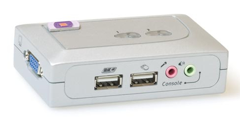 ACT AB7942 KVM switch Grey