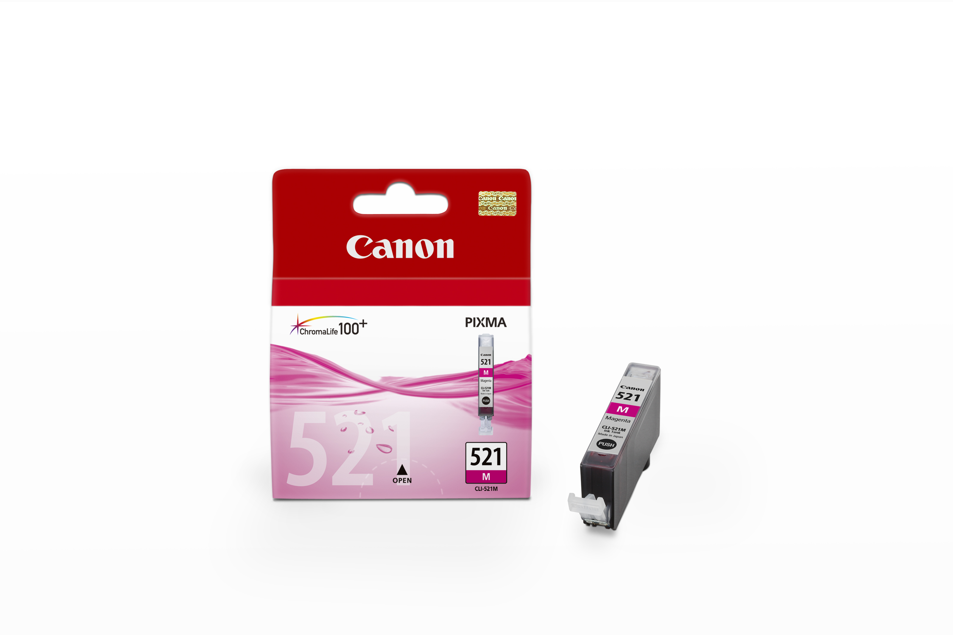 Canon CLI-521 M mustekasetti 1 kpl Alkuperäinen Magenta