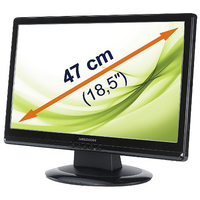 MEDION MEDION AKOYA E53002 18.5" TFT Computerbildschirm 47 cm (18.5") 1366 x 768 Pixel Schwarz https://images.icecat.biz/img/norm/low/14356665-1883.jpg