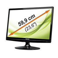 MEDION MEDION AKOYA X55005 23.6" 59,9 cm (23.6 Zoll) 1920 x 1080 Pixel Full HD Schwarz https://images.icecat.biz/img/norm/low/14357023-9454.jpg