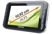 MEDION MEDION P73007 Portable TV Schwarz 10,9 cm (4.3") 480 x 272 Pixel https://images.icecat.biz/img/norm/low/14514493-7200.jpg