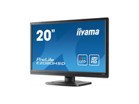 iiyama iiyama ProLite E2080HSD-B1 Computerbildschirm 50,8 cm (20 Zoll) 1600 x 900 Pixel LED Schwarz https://images.icecat.biz/img/norm/low/15571534-1253.jpg