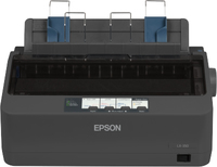 Epson LX-350 Dot matrix printer, 9 pins, 80 column, original + 4 copies, 34 ...