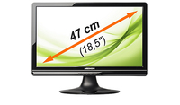 MEDION MEDION AKOYA E53021 18.5" 47 cm (18.5 Zoll) 1366 x 768 Pixel HD LCD Schwarz https://images.icecat.biz/img/norm/low/18248319-1575.jpg
