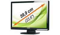 MEDION MEDION AKOYA P55004 23.6" Full HD 59,9 cm (23.6 Zoll) 1920 x 1080 Pixel Schwarz https://images.icecat.biz/img/norm/low/18248321-2401.jpg