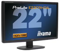 iiyama iiyama ProLite E2209HDS-1 55,9 cm (22 Zoll) 1920 x 1080 Pixel Full HD Schwarz https://images.icecat.biz/img/norm/low/1904062-828.jpg