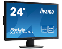 iiyama iiyama ProLite X2483HSU-1 61 cm (24 Zoll) 1920 x 1080 Pixel Full HD LED Schwarz https://images.icecat.biz/img/norm/low/19613276-7036.jpg