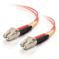 C2G LC-LC 50/125 OM2 Duplex Multimode PVC Fiber Optic Cable (LSZH)