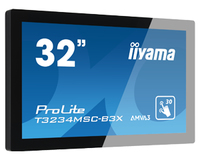 iiyama iiyama ProLite T3234MSC-B3X 80 cm (31.5 Zoll) 1920 x 1080 Pixel Full HD LED Touchscreen Multi-Nutzer Schwarz https://images.icecat.biz/img/norm/low/22551264-519.jpg