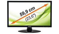 MEDION MEDION AKOYA P55061 59,9 cm (23.6 Zoll) 1920 x 1080 Pixel Full HD Schwarz https://images.icecat.biz/img/norm/low/22597850-5909.jpg
