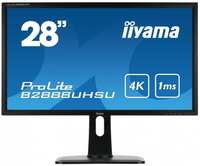 iiyama iiyama ProLite B2888UHSU-B1 LED display 71,1 cm (28 Zoll) 3840 x 2160 Pixel 4K Ultra HD Schwarz https://images.icecat.biz/img/norm/low/23190936-8640.jpg