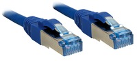 Lindy 1m Cat.6A S/FTP Netzwerkkabel Blau Cat6a S/FTP (S-STP) - 47147