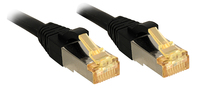 4002888473156 - 47315 RJ45 Netzwerkkabel Patchkabel cat 6a (Rohkabel cat 7) s ftp 2000 m Schwarz 1 St - Lindy