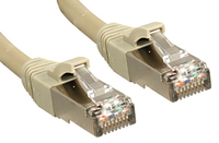 4002888455817 - LINDY 45581 RJ45 Netzwerkkabel Patchkabel CAT 6 S FTP 050 m Grau mit Rastnasenschutz 1 St