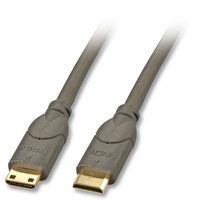 Lindy 2m HDMI CAT2 HDMI-Kabel HDMI Type C (Mini) Schwarz - 41042