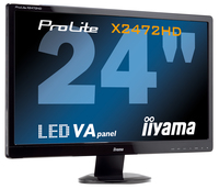 iiyama iiyama ProLite X2472HD 61 cm (24 Zoll) 1920 x 1080 Pixel Full HD Schwarz https://images.icecat.biz/img/norm/low/8509285-2118.jpg